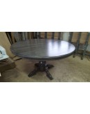 Круглый стол из полного массива Дуба, d=135